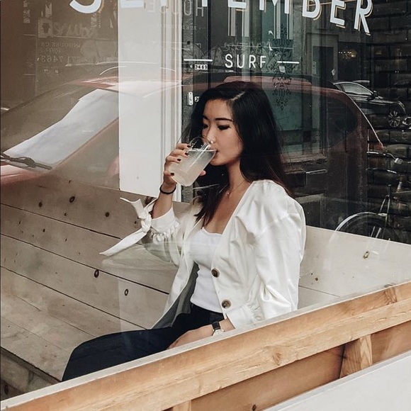 Zara Cotton Linen Blend Blouse - Picture 4 of 8